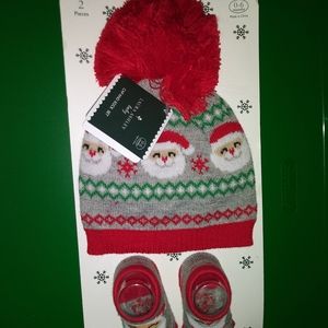 Baby cap & socks set